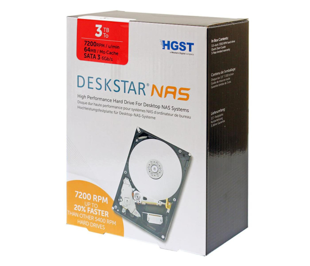 Hitachi Internal Drive Kit 3TB 3,5" 7200obr - 169875 - zdjęcie